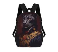 sinyumoney Black Panther School Backpack for Girls Backpack Water Repellent Casual Daypack Lightweight Rucksack Boy Girl School Backpack 17inch