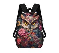 sinyumoney Blossoming Wisdom School Backpack Secondary Causal Travel High School Bags for Teenage Girls Boys Women Men 17inch