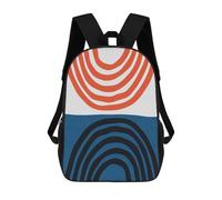 sinyumoney Blue And Red X Children’s Backpack Girls Boys, Rucksack Bag, Daypack, Primary School, Perfect for Back to Kids School Or PE, Gifts And Travel 17inch