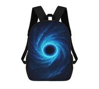 sinyumoney Blue Black Hole in Space Rucksack Daypacks Business Backpack Water Resistant Bookbag for Girl, Teen Girls 17inch