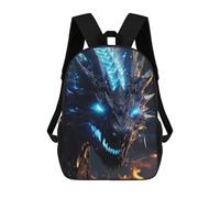 sinyumoney Blue Lightning Dragon Backpack School Business Laptop Rucksack Bag Unisex Casual Daypack for Teenage Girls Boys Women Men 17inch