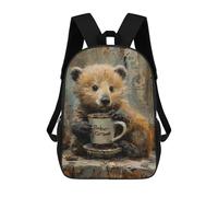 sinyumoney Bober Kurwa Beaver School Backpack Daypacks Business Backpack Water Resistant Bookbag for Men/Women 17inch