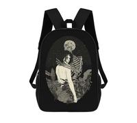 sinyumoney BRAILLE TO THE NIGHT Backpacks 3D Printed Kids School Backpack Outdoor Casual Daypack Fashion Casual Children Backpacks Cute Travel Bags 17inch