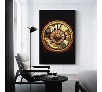 sinyumoney Breakfast Special Wall Canvas for Living Room for Living Room Kitchen Home Decorations Modern Art Prints 20x30inch(50x75cm)