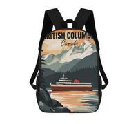 sinyumoney British Columbia Backpack School Computer Rucksack for School/Work/Travel for Boys/Girls/Teenagers 17inch