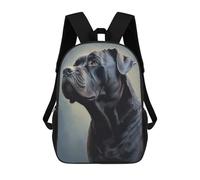 sinyumoney Cane Corso Animal Backpacks Kids Student Schoolbag,3D Printed Backpacks,Elementary And Middle School Students Backpacks for Boys Girls 17inch