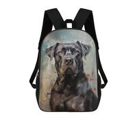 sinyumoney Cane Corso Dog 17 Inch Backpack School Bag Rucksack for Girls Boys Large Capacity Kids Back Pack Lightweight School Bags for Children Students