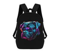 sinyumoney Cane Corso Rucksack Large Lightweight Casual Backpack for Campus Outdoor Travel Sports 17inch