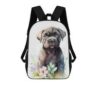 sinyumoney Cane Corso Watercolor School Bags Water Resistant School Bag Business Backpack for Campus Outdoor Travel Sports 17inch
