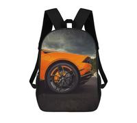 sinyumoney Car Closeup Power Backpack School Work Laptop Backpack Rucksack Bag for Men, Women & Teenage Boys 17inch