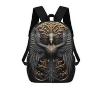 sinyumoney Cartoon Celestial Phoenix Reborn Children's 17 Inch Backpacks 3D Printed Rucksack for Kids Travel Rucksacks Book Bags Kids School Bag