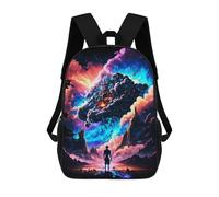 sinyumoney Castle in The Sky A Fantasy Epic Rucksack School Secondary High School College Backpack Travel for Teenage Girls Boys Women Men 17inch
