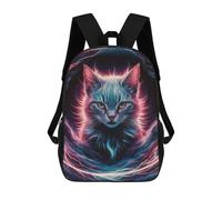sinyumoney Cat Electric Backpack 3D Printed School Bag For Boys High Capacity Travel Backpacks Book Bags Boys School Bag Mochila 17inch
