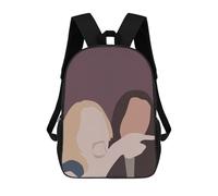 sinyumoney Cat Meme Woman Yelling Art School Backpack 3D Printed Children's 17inch Backpacks Bag Bookbag for Kids Boy Girl Book Bags Kids School Bag Travel Rucksacks