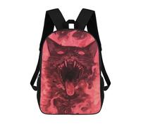 sinyumoney Cat Rock School Bags High Secondary School Bags Casual Backpack for Camping Outdoor Adventures And Daily Travel 17inch