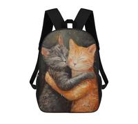 sinyumoney Cats In Love School Bags Work Laptop Backpack Rucksack Bag for Campus Outdoor Travel Sports 17inch