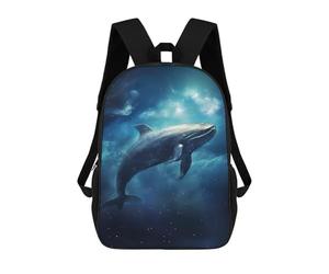 sinyumoney Celestial Currents School Backpack for Girls Backpack Water Repellent Casual Daypack Lightweight Rucksack Boy Girl School Backpack 17inch