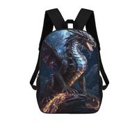 sinyumoney Celestial Serpent Backpack School Business Durable Laptop Bag for Teenage Girls Boys Women Men 17inch