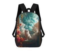 sinyumoney Celestial Whiskers School Bags Lightweight Airport College Students Back Pack for School/Work/Travel 17inch