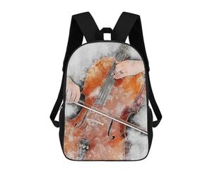 sinyumoney Cello 2 Rucksack Water Resistant Computer Rucksack for Campus Outdoor Travel Sports 17inch