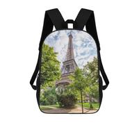 sinyumoney Champ De Mars School Backpack Water Resistant Computer Rucksack for Campus Outdoor Travel Sports 17inch