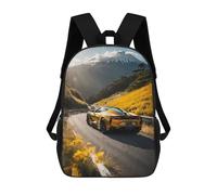 sinyumoney Chasing The Horizon Backpacks 3D Printed Kids School Backpack Outdoor Casual Daypack Fashion Casual Children Backpacks Cute Travel Bags 17inch