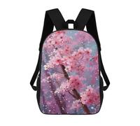 sinyumoney Cherry Blossom Fantasy School Backpack Business Durable Laptop Bag for Camping Outdoor Adventures And Daily Travel 17inch