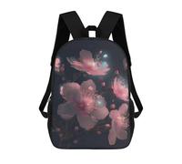 sinyumoney Cherry Blossom Fantasy School Backpack Water Resistant Travel Backpack Computer Bag for Men, Women & Teenage Boys 17inch