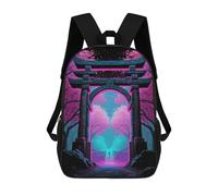 sinyumoney Cherry Blossom Japan Art School Backpack Water Resistant Travel Backpack Computer Bag - Perfect for Travel, Work And Daily Use 17inch