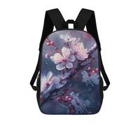 sinyumoney Cherry Blossom Landscape Casual Daypack Backpacks School Bag for Girls Boys High College Teens Knapsack Men Women Travel Laptop Rucksack College Bookbag 17inch