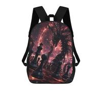 sinyumoney Chessboard with Dragons Backpack School Bag Large Water Resistant Laptop Backpack for Girls Boys Teenage 17inch