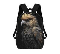sinyumoney Children School Backpack 3D Printed Cockatoo Mythos Bookbags Rucksack Casual Travel Backpacks Large Capacity Daypack for Boys 17inch