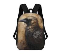 sinyumoney Children School Backpack 3D Printed Gull Charming Bookbags Rucksack Casual Travel Backpacks Large Capacity Daypack for Boys 17inch