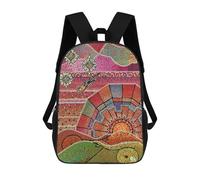 sinyumoney Children School Backpack 3D Printed Sunrise On Venus Bookbags Rucksack Casual Travel Backpacks Large Capacity Daypack for Boys 17inch