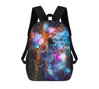 sinyumoney Children School Bag Galactic Dreamscape -23 Printing Kid Backpack Travel Bagpack Boys Girls School Bag 17inch