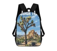 sinyumoney Children School Bag Joshua Tree National Park Printing Kid Backpack Travel Bagpack Boys Girls School Bag 17inch