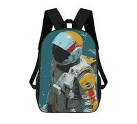 sinyumoney Children's Backpack 3D Printed Beyond Gravity Schoolbag Student Daypack Fashion Casual Lightweight School Bags for School College Travel 17inch