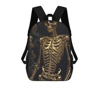 sinyumoney Children's Backpack 3D Printed Divine Machinery Schoolbag Student Daypack Fashion Casual Lightweight School Bags for School College Travel 17inch