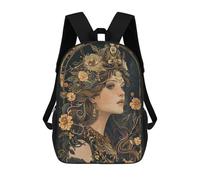 sinyumoney Children's Backpack 3D Printed Why Did He Leave Schoolbag Student Daypack Fashion Casual Lightweight School Bags for School College Travel 17inch