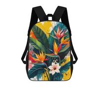 sinyumoney Children's Backpack, Jungle Dreaming Schoolbag Large Capacity Students Bookbag Rucksack Knapsack for Boys Girls Adults Teen 17inch