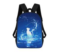 sinyumoney Children's Backpacks 3d Kids Backpack Celestial Cat Spirit Schoolbags Kids Backpack School Bags Toddler Student Fashion Bag Daypack for Boys Girls 17inch