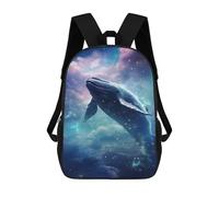 sinyumoney Children's Backpacks 3d Kids Backpack Celestial Leviathan Schoolbags Kids Backpack School Bags Toddler Student Fashion Bag Daypack for Boys Girls 17inch