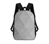 sinyumoney Children's Backpacks Conceptual Geometry IV School Bag 3D Printed Children's School Backpack Fashion Travel Backpacks for Kids School Students 17inch