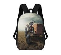 sinyumoney Children's Backpacks Kids Field Commander - This Is Tractor Name. School Bag Boys Backpack Travel Bag Student Schoolbag Book Stationery Bag School Bags 17inch