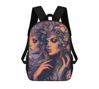 sinyumoney Children's Backpacks Kids Mirror School Bag Boys Backpack Travel Bag Student Schoolbag Book Stationery Bag School Bags 17inch