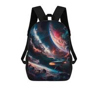 sinyumoney Children's Backpacks Kids Modern Ship School Bag Boys Backpack Travel Bag Student Schoolbag Book Stationery Bag School Bags 17inch