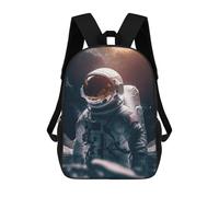 sinyumoney Children's School Backpack Solitude In The Void Teen Fashion Backpack Casual Backpack Boy Girl Teen School Bag 3D Printed Backpack 17inch