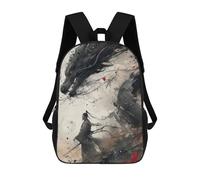 sinyumoney Chinese Dragon Tamer School Backpack Lightweight Schoolbag Dayback Bookbag College for Teenage Girls Boys Women Men 17inch