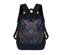 sinyumoney Chinese New Year Pig School Backpack Computer Rucksack for School/Work/Travel- Perfect for Travel, Work And Daily Use 17inch