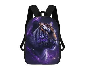 sinyumoney Chinese Tiger Wallpaper Rucksack Water Resistant Travel Backpack Computer Bag for Men, Women & Teenage Boys 17inch